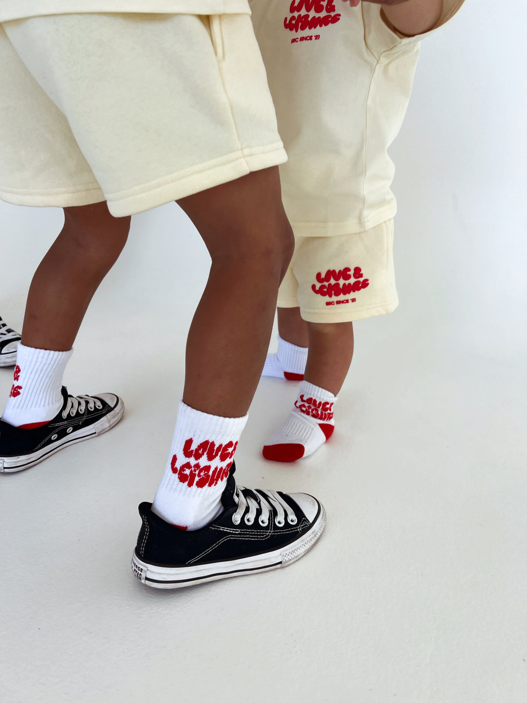 Love & Leisure Kids Socks - Cherry