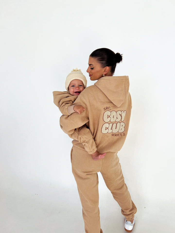 Cosy Club 2.0 Adults Hoodie - Latte