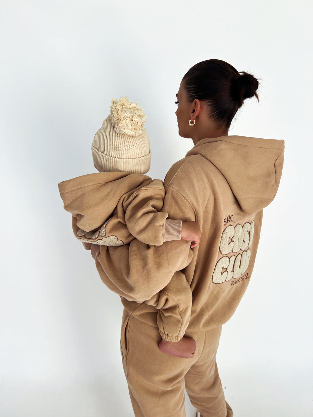 Cosy Club 2.0 Adults Hoodie - Latte